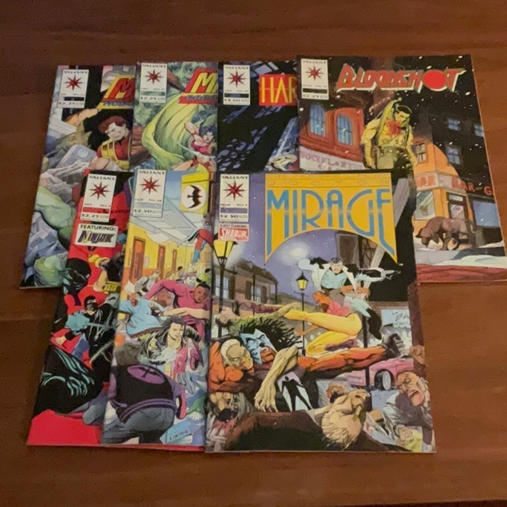 Bundle of 7 Various Valiant Comics